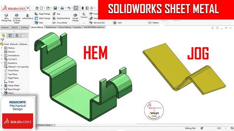 sheet metal jog solidworks|solidworks jog feature.